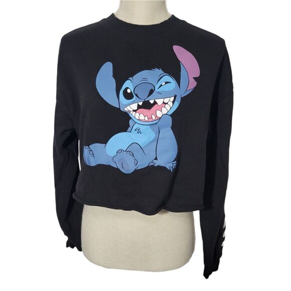 Disney stitch slightly cropped sweater - Picture 2 of 11